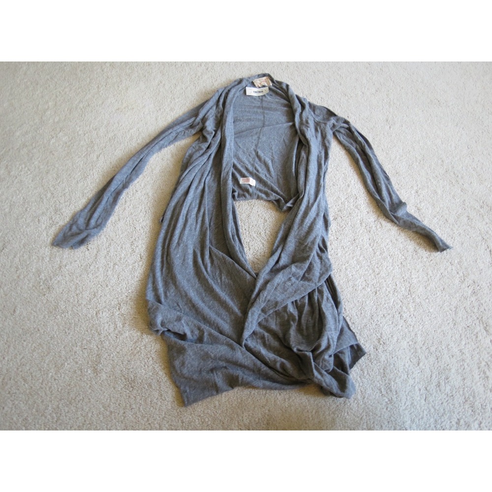 Anthropologie Daftbird Long Sleeve T-Shirt Wrap Elbow Patch NEW Large